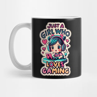 Just A Girl Who Loves Gaming Mug